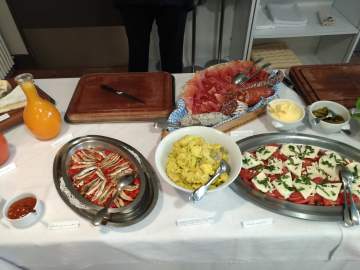 Réalisation d'un buffet de type brunch