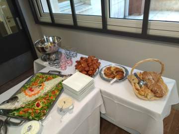 Réalisation d'un buffet de type brunch