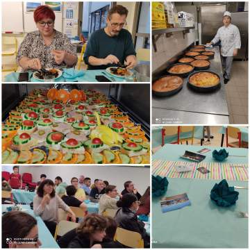 Bilan de stage et repas famille