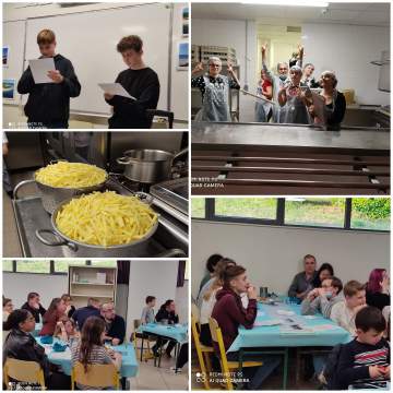 Bilan de stage et repas famille