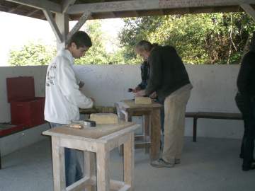 Atelier en extérieur - MFR Pujols dans le Lot-et-Garonne